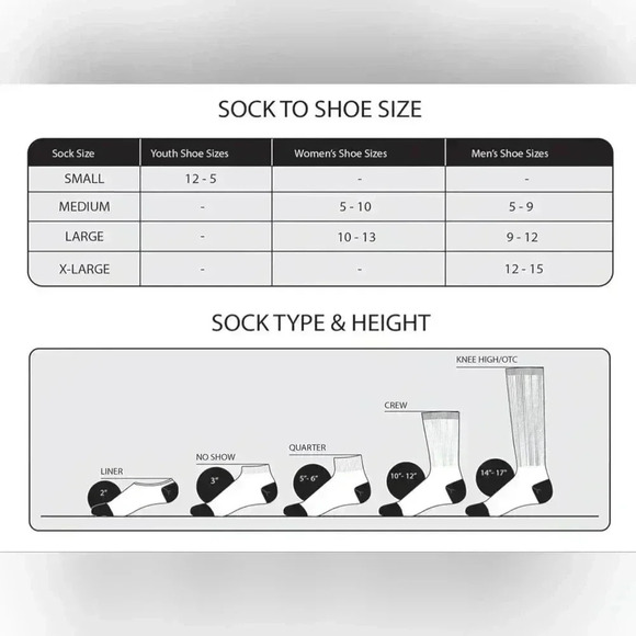 TCK Twin City Adult Crew Baseline Socks White & Black #BBPC3 XL NWT - Picture 6 of 6